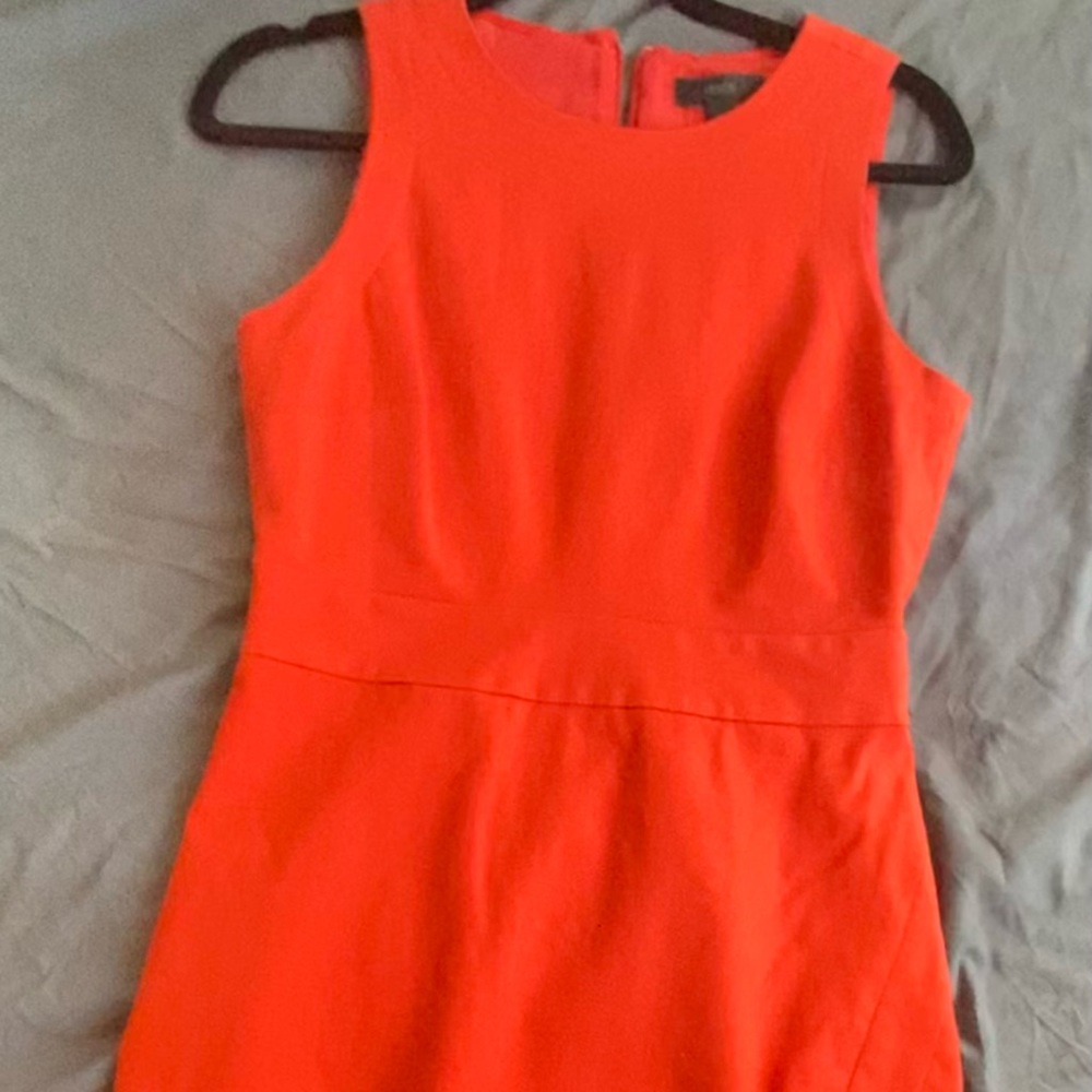 J crew mid length dress
